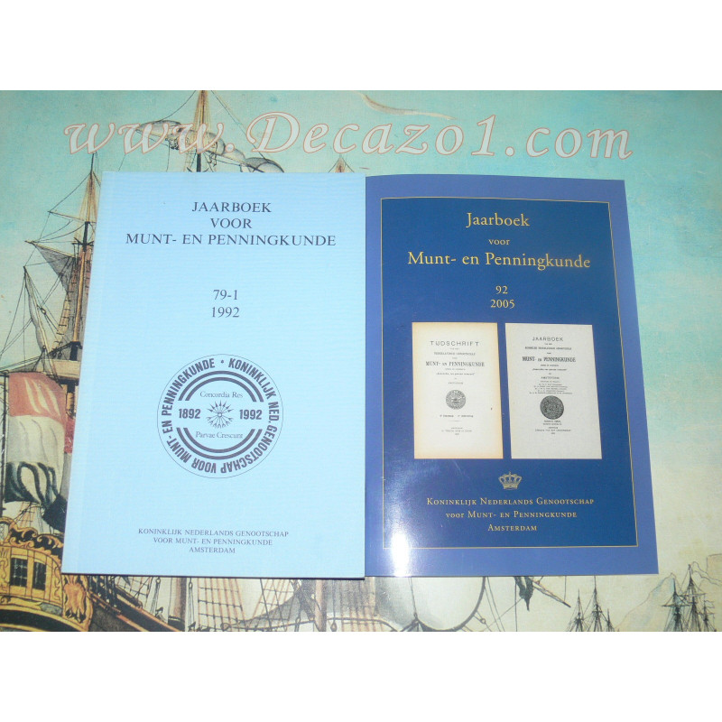 Set DVD yearbooks Royal Dutch Numismatic Society 1893-2004 (1-91) + Index book 1892-2004