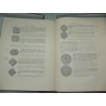 Minard-van Hoorebeke, Louis. 4 Vols 1864-1879.  Antiquités+méreaux, des gildes et corps de métiers Complete set
