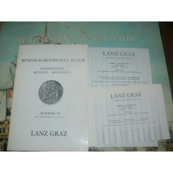 Lanz, Graz, Austria. 1975-12 Auktion VI Römisch-Deutsches Reich. GEISTLICHKEIT Münzen - Medaillen