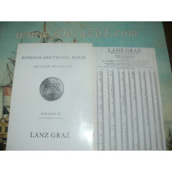 Lanz, Graz, Austria. 1977-12 Auktion IX Römisch-Deutsches Reich. Deutsche Neufürsten, Roman-German Empire, new German rulers