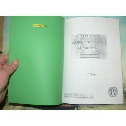 Paul Targonsky - A catalog of telephone tokens of the world – 1968 Revised First Edition.