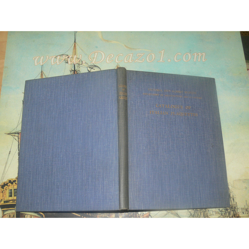 Maclagan, E. - Catalogue of Italian Plaquettes Victoria and Albert Museum. 1924 original
