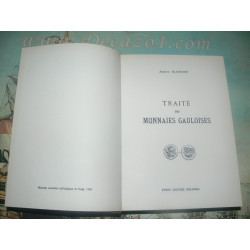 Blanchet, Adrien - Traité des monnaies gauloises. Forni Reprint. Celtic