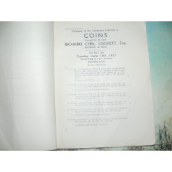 GLENDINING 1957 06, Catalogue part V (Scottish & Irish) of the celebrated collection coins of Richard Cyril LOCKETT esq.
