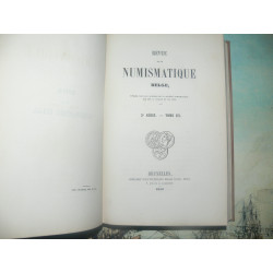 RBN 1859 (015) Revue Belge de numismatique. 3e SÉRIE. - TOME 3.