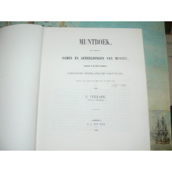 Verkade – Muntboek. Finest Hardcover reprint Folio.  All Dutch Provincial coins