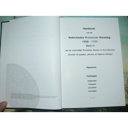 Purmer, D.: Handboek van de Nederlandse Provinciale muntslag deel 2. 1568-1795.