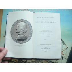 Hawkins: Medallic Illustrations of The History of Great Britain and Ireland to the Death of George II [Complete Two Volume Set]
