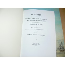 Chijs, van der. 5: De Munten Friesland, Groningen en Drenthe+ Heeren van Koevorden. Luxe Reprint