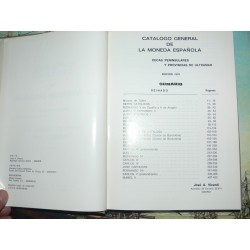 VICENTI: Catálogo general de la moneda española. España peninsular y provincias de Ultramar. Reyes Católicos 1475- 1868