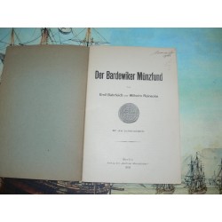 Bahrfeldt, Emil und Wilhelm Reinecke: Der Bardewiker Münzfund.