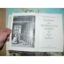 Steguweit, Wolfgang: Geschichte der Münzstätte Gotha vom 12. bis zum 19. Jahrhundert