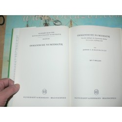 Schaendlinger, Anton C:  Osmanische Numismatik. Von den Anfängen des Osmanischen Reiches bis zu seiner Auflösung 1922