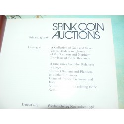 Spink Coin Auction, London 002 1979-02 Gold and Silver Coins, Medals and Jetons of the Southern and Northern  Netherlands