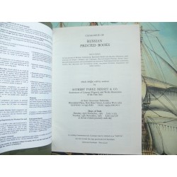 Sotheby’s 1981-11-23. CATALOGUE OF RUSSIAN PRINTED BOOKS (LANDRY LIBRARY)