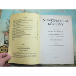 Numizmatikai Közlöny magyar numizmatikai tarsulat. Set (7) 1979-1992 Hungarian Numismatic Bulletin Budapest