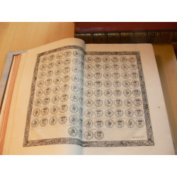 Van Loon & Van Mieris, All important  Dutch numismatic works 1732-1735 .Matching set of 10 Volumes.